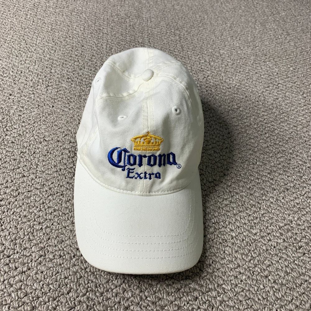 Corona Extra Mens Cap‎ Hat One Size White Marcas Modelo Baseball Beer Dad